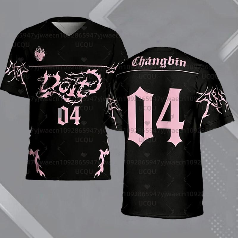 Do It Unisex Jersey 2026 KPOP Concert Sport Casual Tshirt Fan Gift Bangchan Felix Streetwear  Oversize Short Sleeve Men's Tshirt