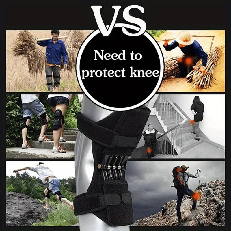 Breathable Compression Knee Support Brace, Anti-Slip Design, Sports Knee Stabilizer, Knee Strength Enhancement Aid