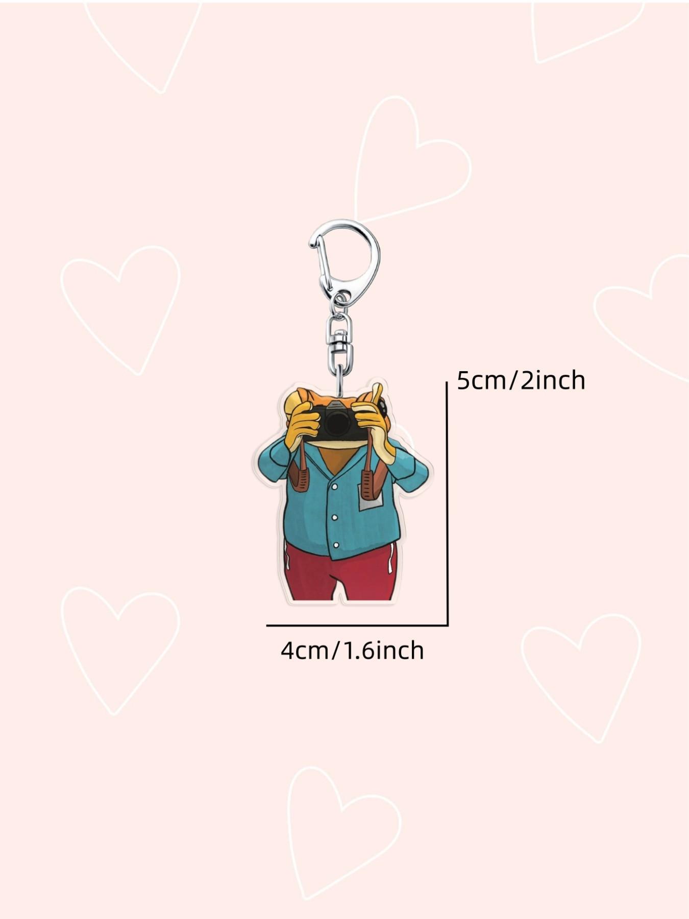 Acrylic Keychain Inspired by 'i Should Have Taken More Photos,' Unique Retro Accessory, Perfect Gift Choice for Photography Lovers