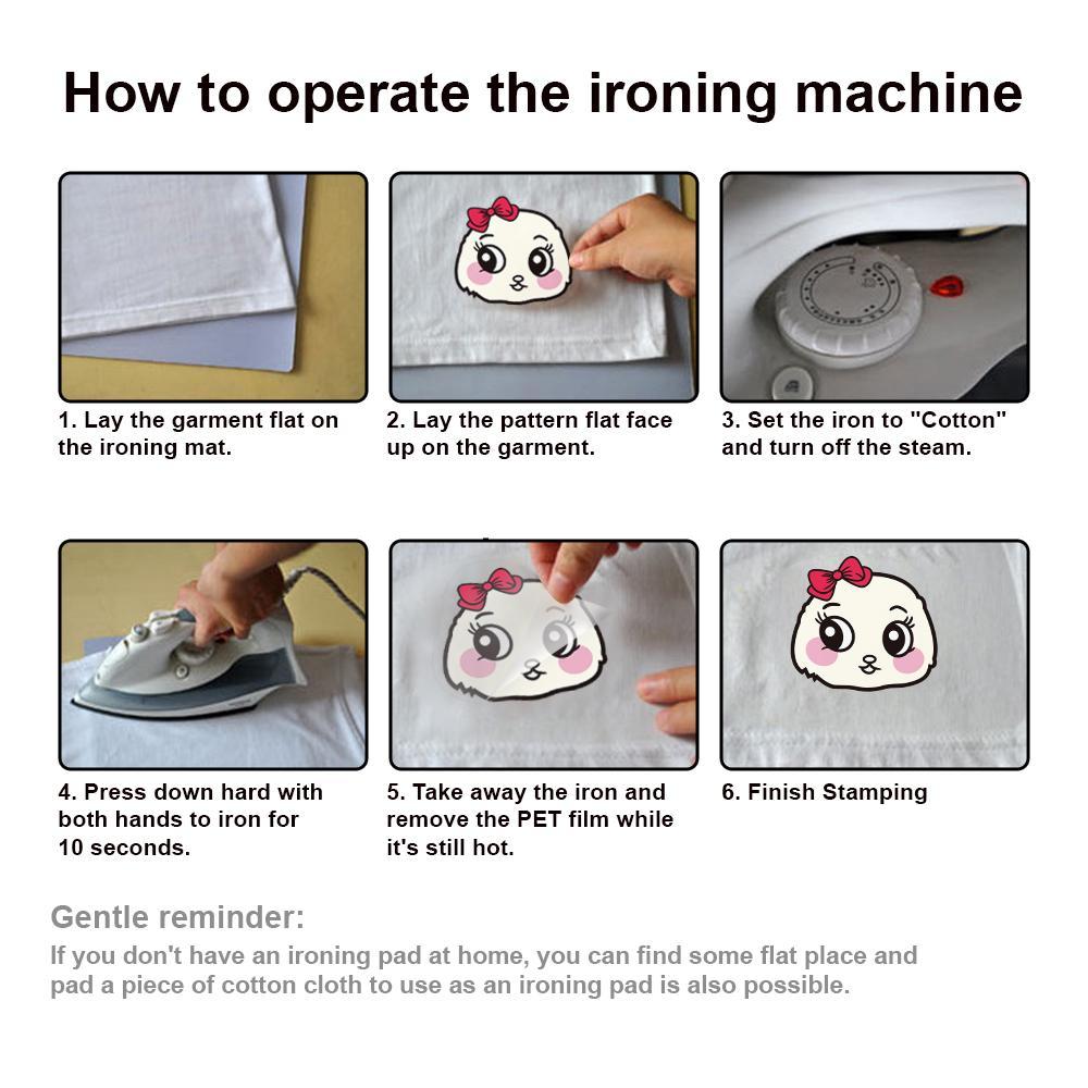 Mother's Day Heat Transfer Iron-On Patches Set, Vintage Style Mama Vinyl Stickers, Leopard Sunflower Rose Cow Print, DIY Clothing Bag Decorations