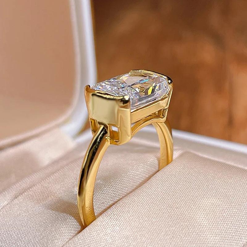 (SR050) S925 Sterling Silver Radiant Rectangle Rings (4ct) Ice Flower Radiance 5A Cubic Zirconia Engagement Rings Stylish and Versatile , Elegant Charm, Perfect for Women’s Daily Wear and Gifts (SR050) S925 Sterling Silver Radiant Rectangle Rings (4ct) Ice Flower Radiance 5A Cubic Zirconia Engagement Rings Stylish and Versatile , Elegant Charm, Perfect for Women’s Daily Wear and Gifts
