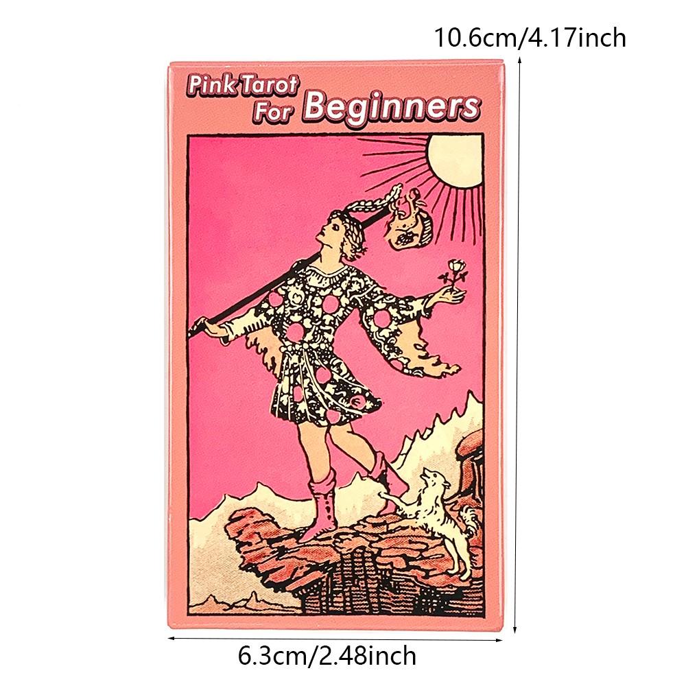 78 Mystery Realm Tarot Cards, Beginner-Friendly Divination Deck, Spiritual Exploration Guide for Easter, Christmas, Halloween, Fun Gathering Game