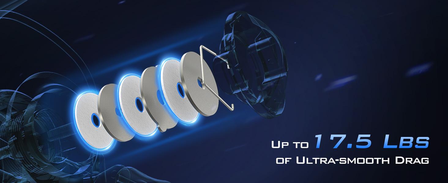 KastKing Centron & Centron Lite Spinning Reels, Size 500 is Perfect for Ice Fishing, Up to 17.5Lbs Max Drag, 5.2:1 Gear Ratio, Ultra Smooth Powerful, CNC Aluminum Spool, 9+1 BB Light Weight KastKing Centron & Centron Lite Spinning Reels, Size 500 is Perfect for Ice Fishing, Up to 17.5Lbs Max Drag, 5.2:1 Gear Ratio, Ultra Smooth Powerful, CNC Aluminum Spool, 9+1 BB Light Weight