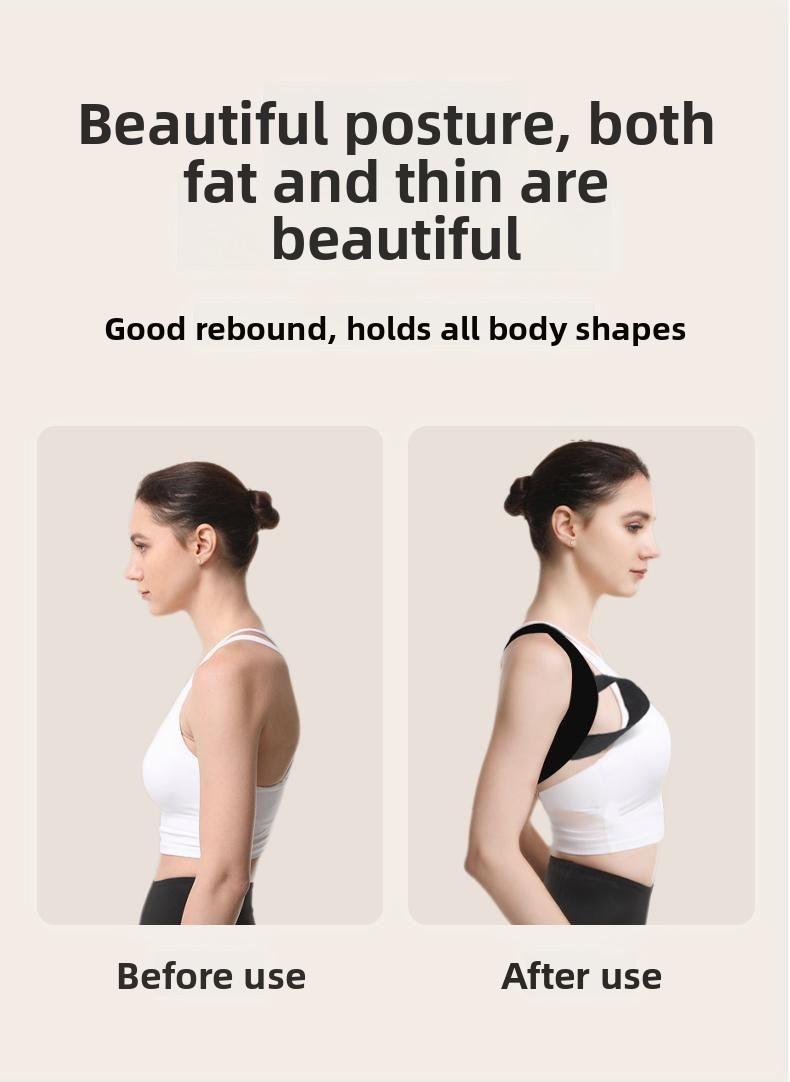 This posture correction belt for chest and back slimming, posture straightening belt for straight back and chest, back fitness and sitting posture tool