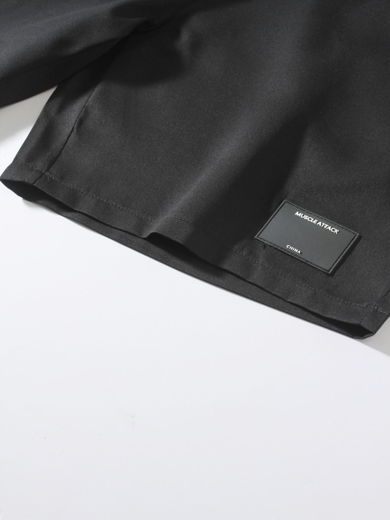 Men's Casual Tie-Back Shorts, Elastic Waist, Lightweight Sporty Shorts, with Pockets, Comfortable and Stylish, Perfect for Daily Wear