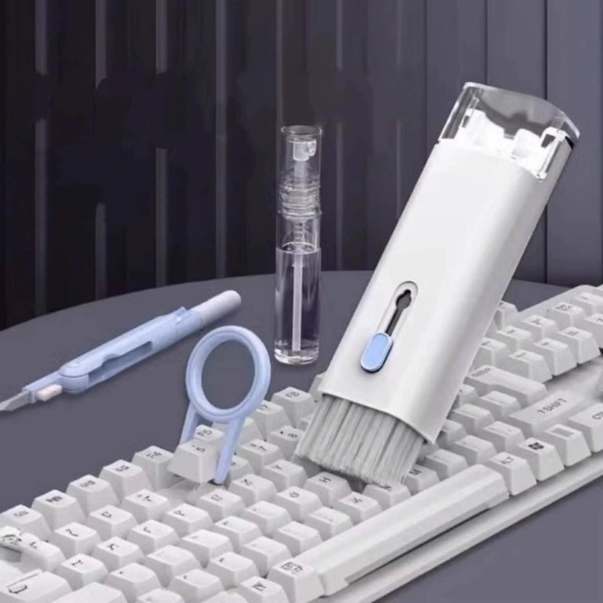 7-in-1 Cleaning Kit for Keyboard & Earphone & Screen, Multifunctional Cleaning Brush, Household Cleaning Tools for Earphone Phone Keycaps