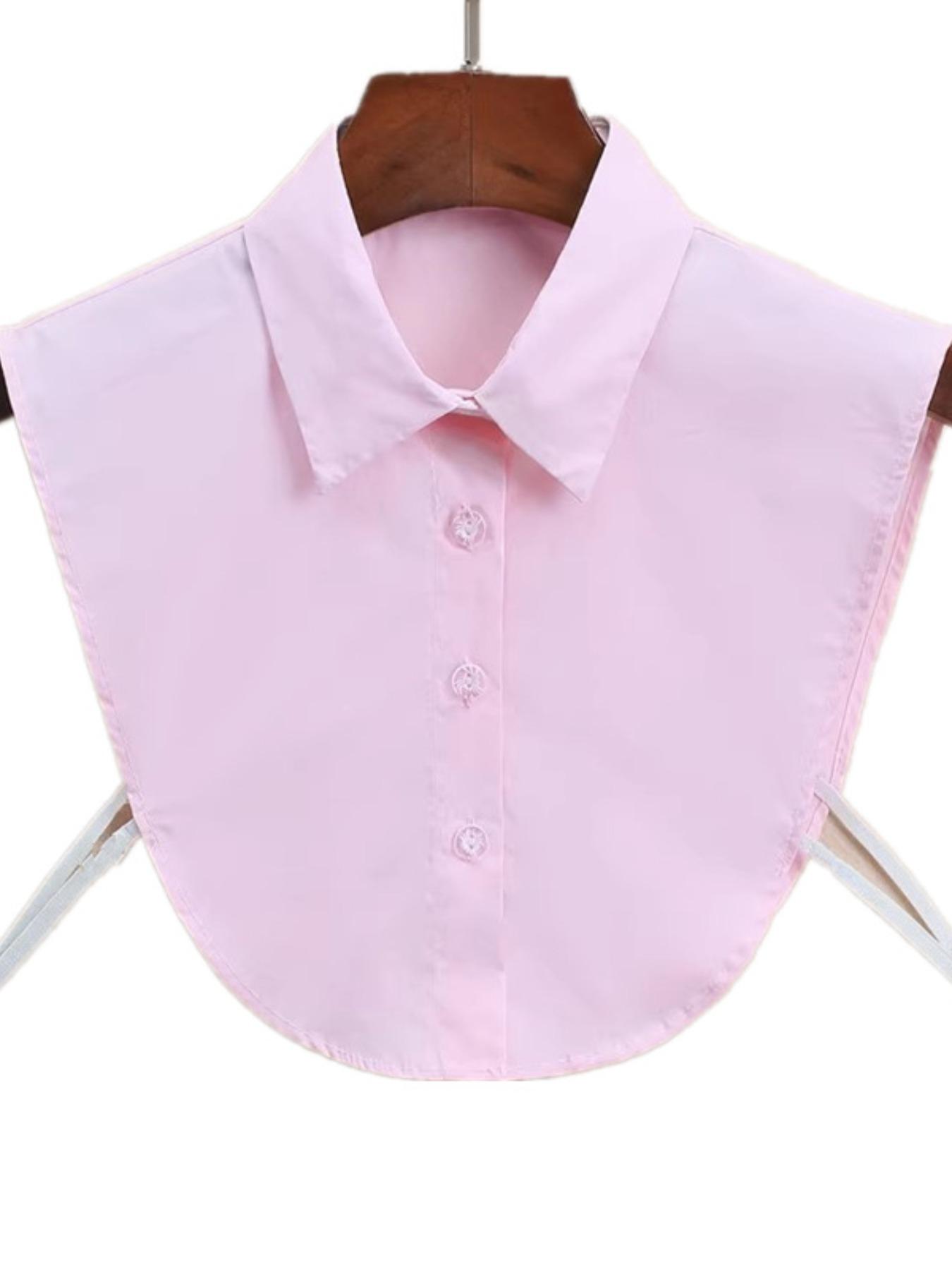 Women's Fake Collar Shirt Lapel, Versatile Cotton Decorative Stand-Up Pointed Collar, Stylish False Clothing Accessory, Styling