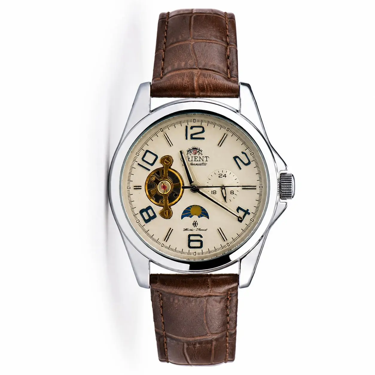 Grade Men's Luxury Multi-Function Full Steel Automatic Mechanical  Watch with Sapphire Crystal