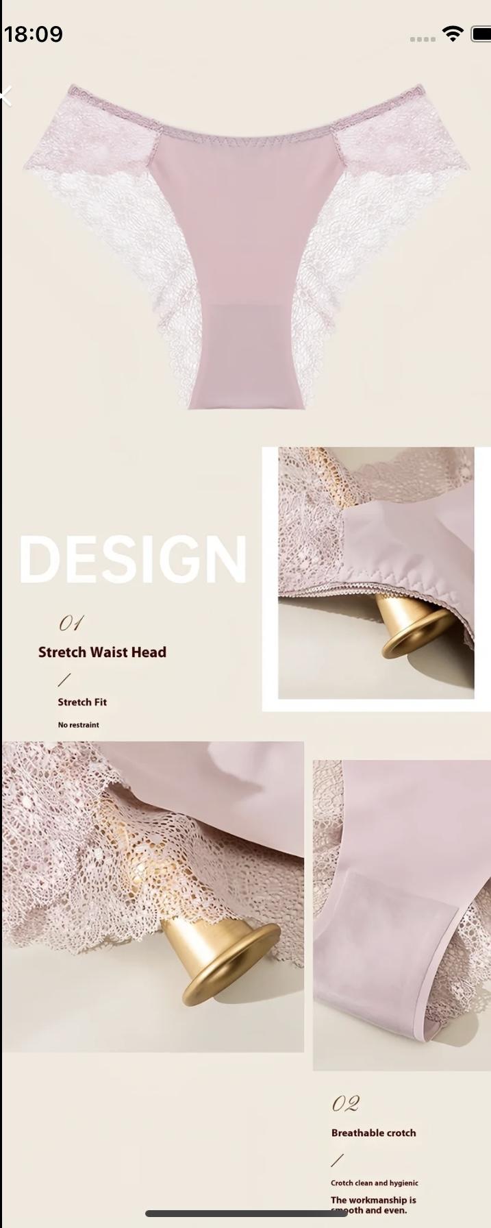 6/12PCS Panty For Women Plain Fashion High Quality New summer products Panties COD SF Basic Comfort Comfortable Cotton Lingerie Womenswear Bikini Frill Innerwear Style Stretch Comfort Basic Panties Plain Cotton Spandex Women's Panty Minimalist Multicolor