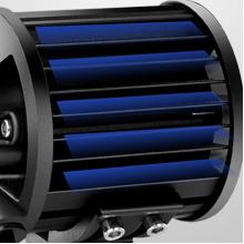 Nilight Amber 36W Triple Row LED Fog Lights for Trucks, Jeeps, UTVs, ATVs, Marine Boats Vehicle Lamp Car