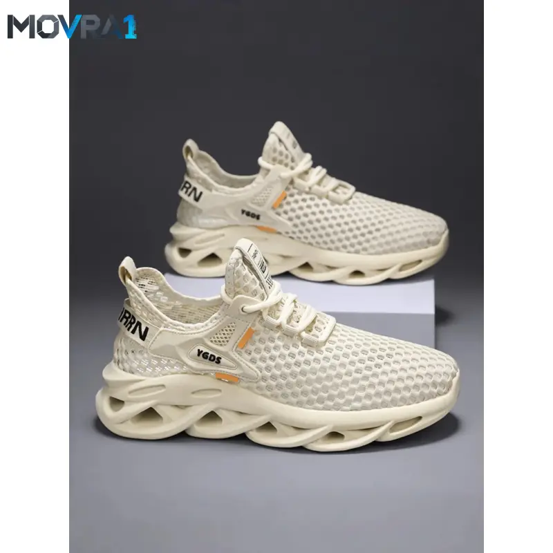 MOVRA1 Mens Breathable Running Shoes Athletic Running Trainers| Lightweight Mesh Sneakers Men| All-Day Airflow Athletic Wear