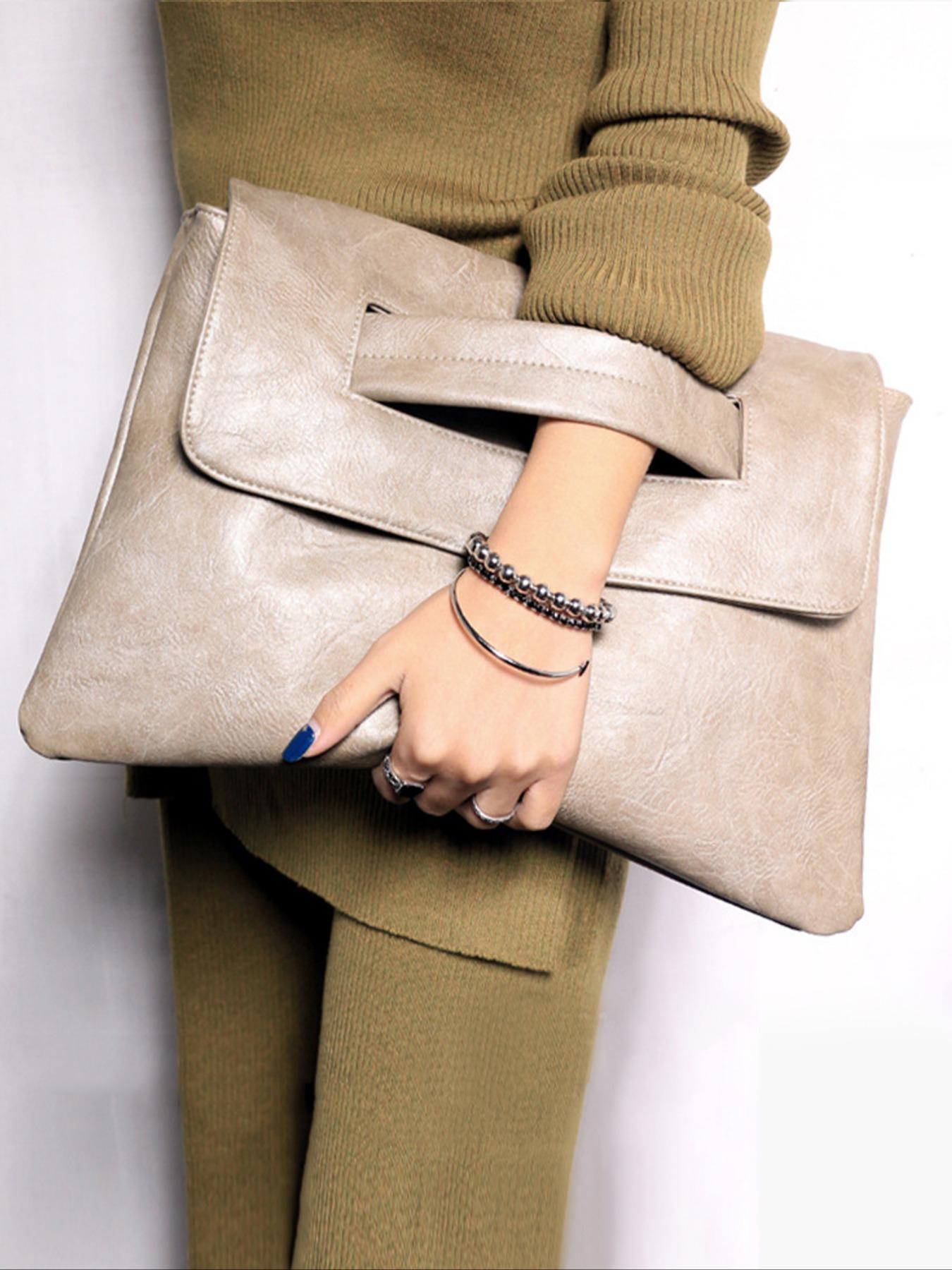 Women's Solid Color Shoulder Bag, Fashionable Large Capacity Crossbody Bag for Work & Daily Used, Casual Trendy Versatile High-quality Daily Commuting Bag, Handbag Shoulder Purse