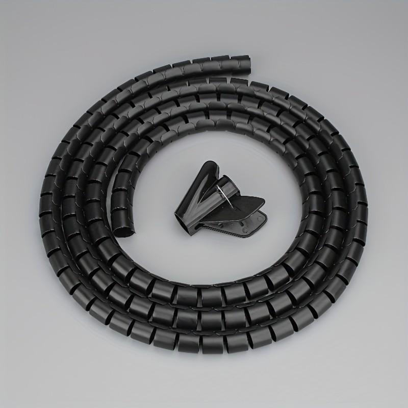 One Roll 3m Wire Management Solution, Durable Cable Organizer for Home & Office Use, Convenient Cord Storage Design