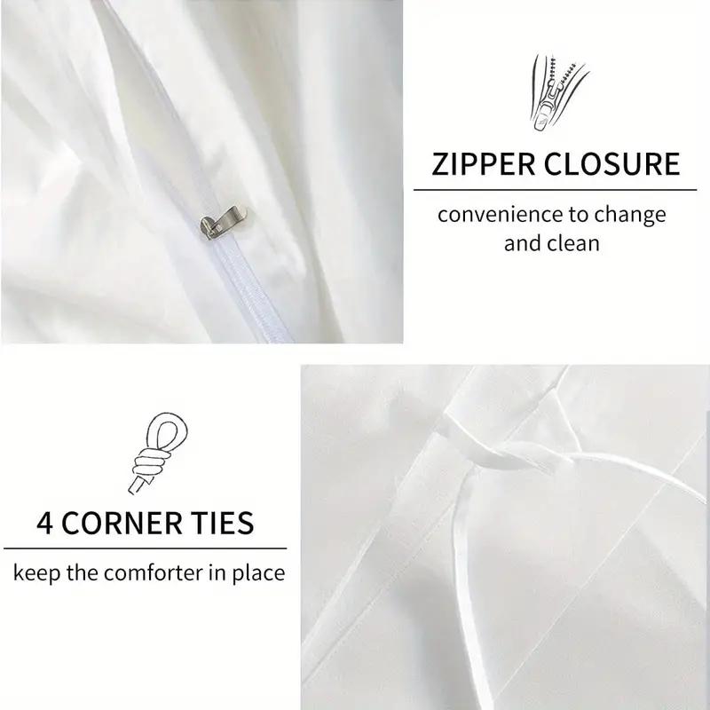 Marble Pattern Bedding Set, Includes Duvet Cover and Two Pillowcases, 100% Polyester, Suitable for Bedroom and Guest Room, Decorative Bedding Set