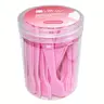 100 Pcs Cosmetic Spatulas for Mixing Creams and Skincare, Small Plastic Makeup Applicator for Crafts and Scraping Jars, Home Beauty Tool