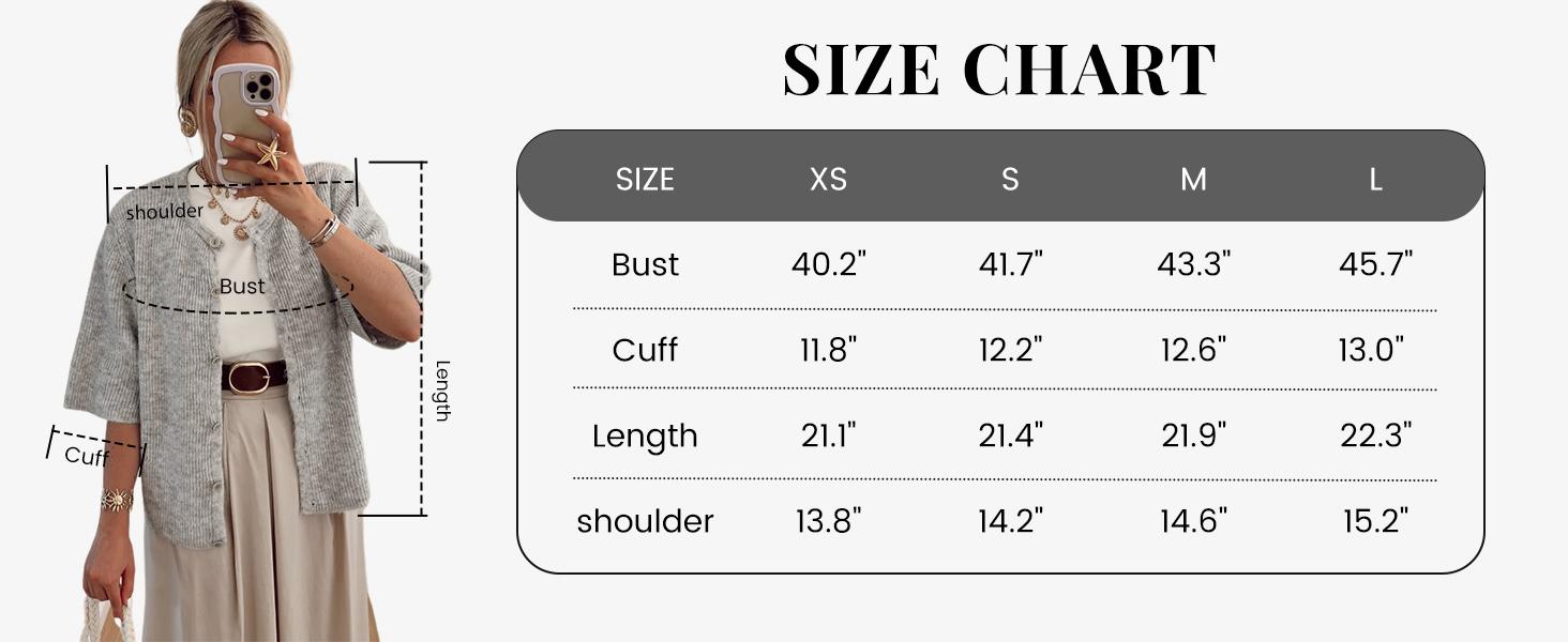 UANEO Women's Short Sleeve Cardigan Knit Sweater Top with Crew Neck Button Down Soft Knitting Fabric and Lightweight Breathable Shrug Design for Casual Work Office Cover Up Versatile Spring Summer Outfits Layering Everyday Basics Vacation Knitwear