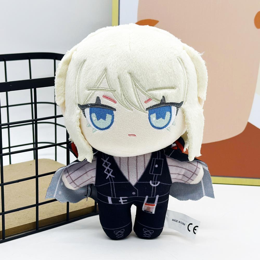 20CM Kawaii Original Limbus Company Plush Toys  Cotton Doll Game Peripherals Plush Dolls Dante Faust Don Quixote Palm Gift
