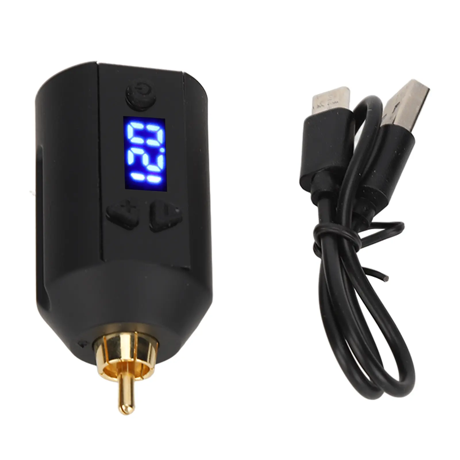 Tattoo Power Supply 3‑12V USB Charging Cordless 1500mAh Interface Tattoo Pen Battery