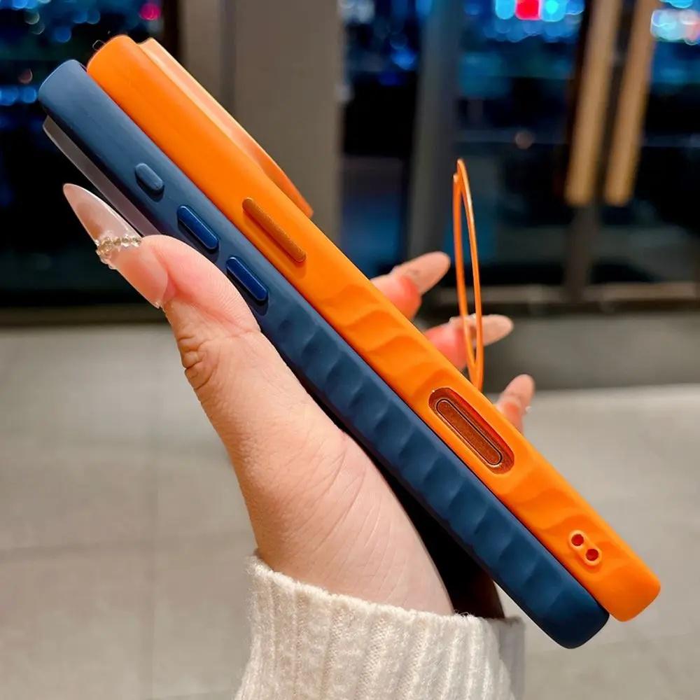 Shockproof Magnetic Phone Case with Metal Stand for iPhone Series, Multi-Model Fits iOS 17 Air/17/16/15/14/13/12 Pro Max Plus, Non-Slip TPU Plastic Cover, Mobile Phone Accessories,back to school,back to school haul
