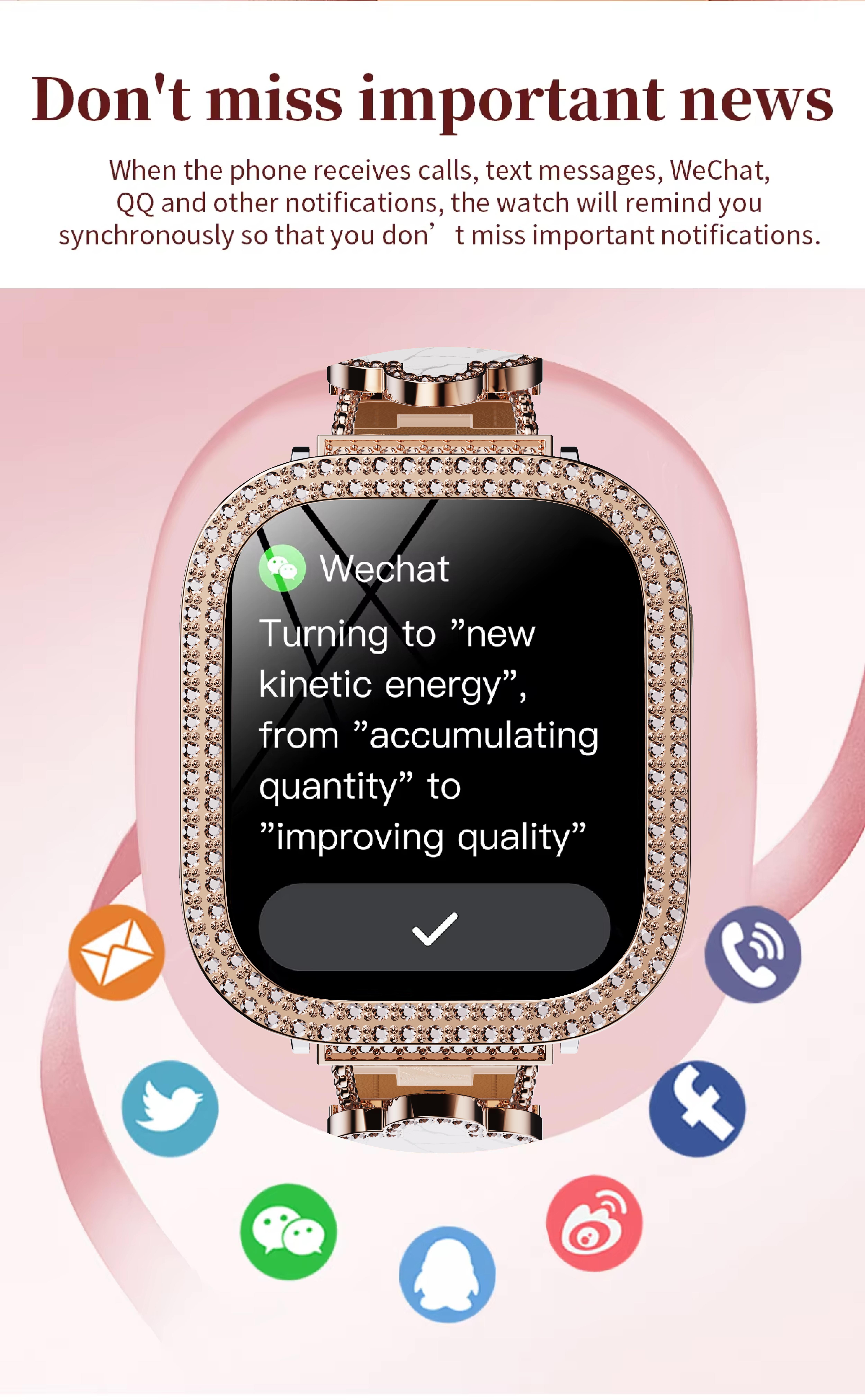 2026 Fashion Diamonds Smart Watch, Perfect Valentine's Day Gift for Men Women, Touch Screen Fitness Watch with DIY Dial, Answer/Make Call/Message, 100+ Sport Modes, Activity Tracker for iPhone Android, Royal Gold 2026 Fashion Diamonds Smart Watch, Perfect Valentine's Day Gift for Men Women, Touch Screen Fitness Watch with DIY Dial, Answer/Make Call/Message, 100+ Sport Modes, Activity Tracker for iPhone Android, Royal Gold
