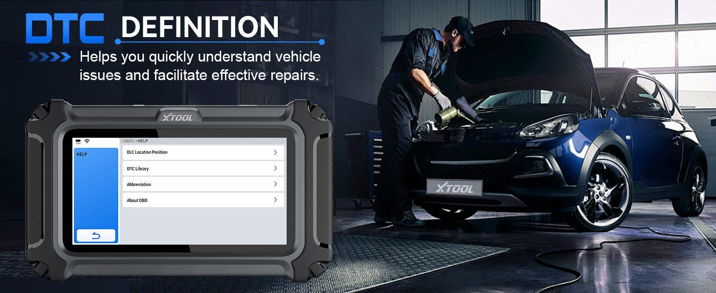 [Summervibes] XTOOL D6 OBD2 Scanner Car Diagnostic Scan Tool for All System with Lifetime Free Updates, 15 Resets, Throttle Body Relearn, ABS Bleed, FCA AutoAuth & CAN FD Vehicle Automotive