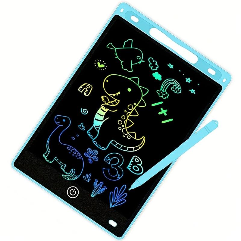 8.5inch Colorful LCD Doodle Board--erasable writing board, drawing board, educational art toy suitable teenagers, an excellent Easter, Christmas, and birthdays--available in light blue, pink, red, blue, black, and green