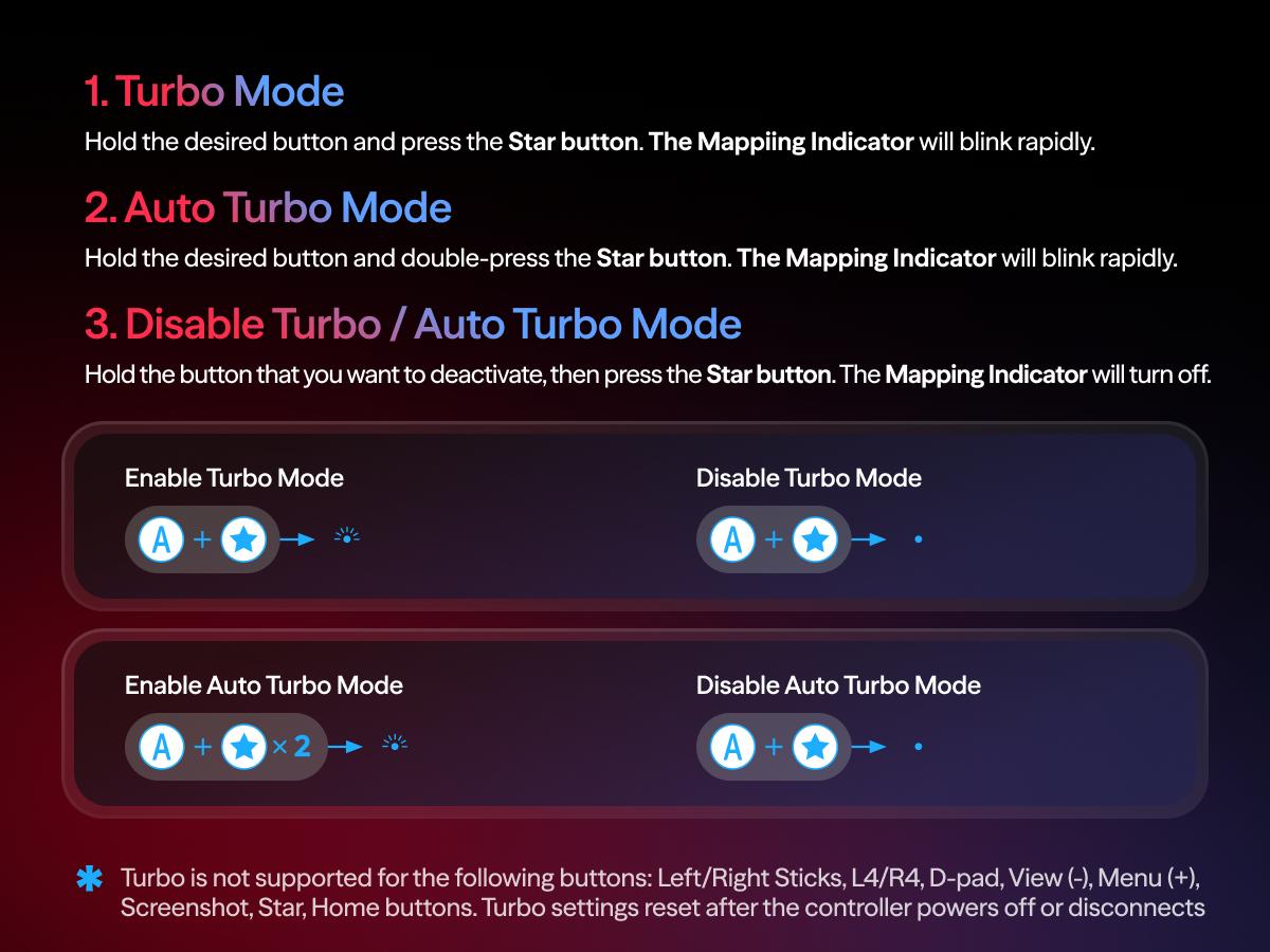 VITURE × 8BitDo Ultimate 2C Bluetooth Gaming Controller for Switch & Switch 2 | 6-Axis Motion Control | Hall Effect Joysticks | Rumble Vibration | Turbo Function | Wake on Shake | Smoky Translucent