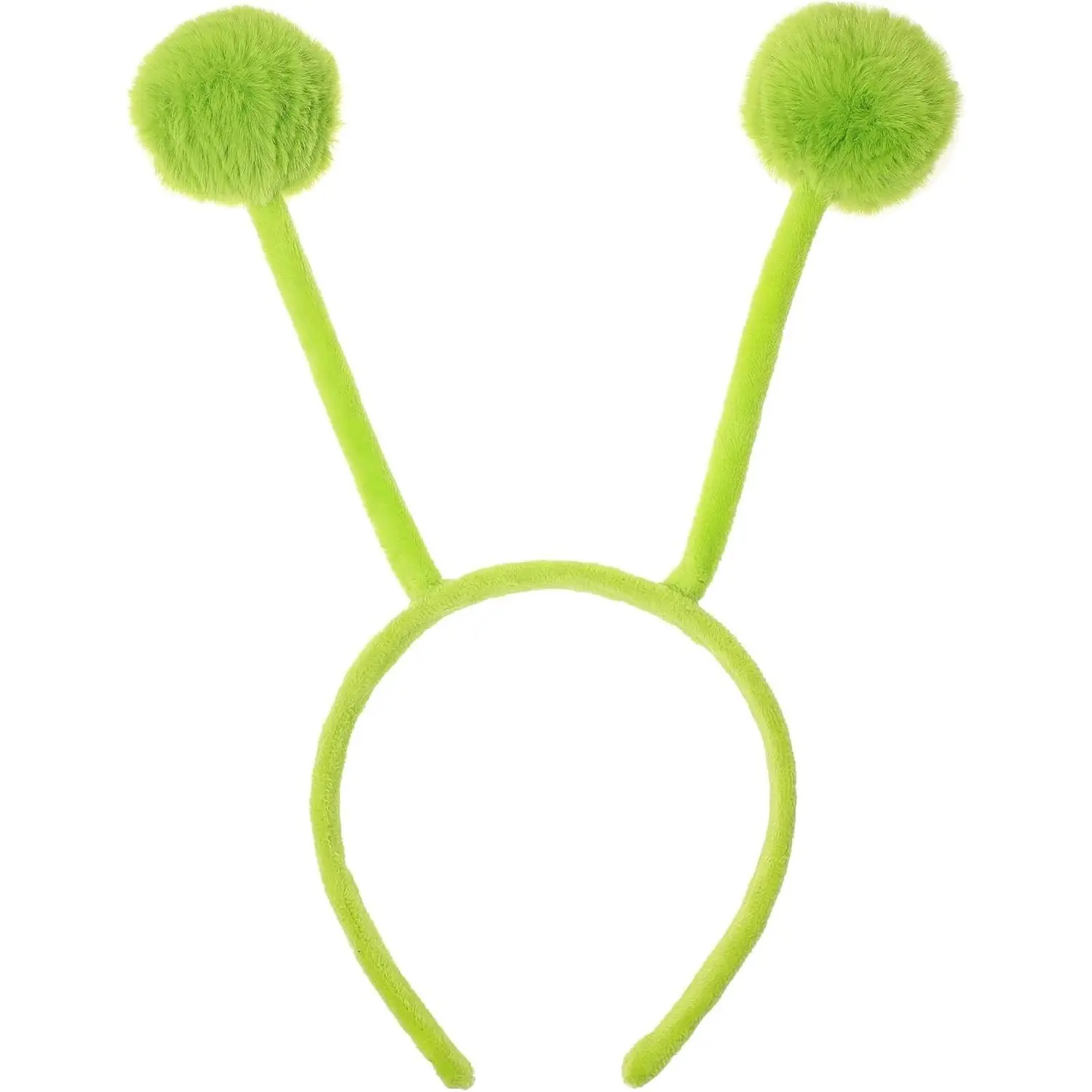 Antenna Headband Costume for Bee Snail Ant Insect, Bendable Plush Pom Pom Bopper Cosplay Props