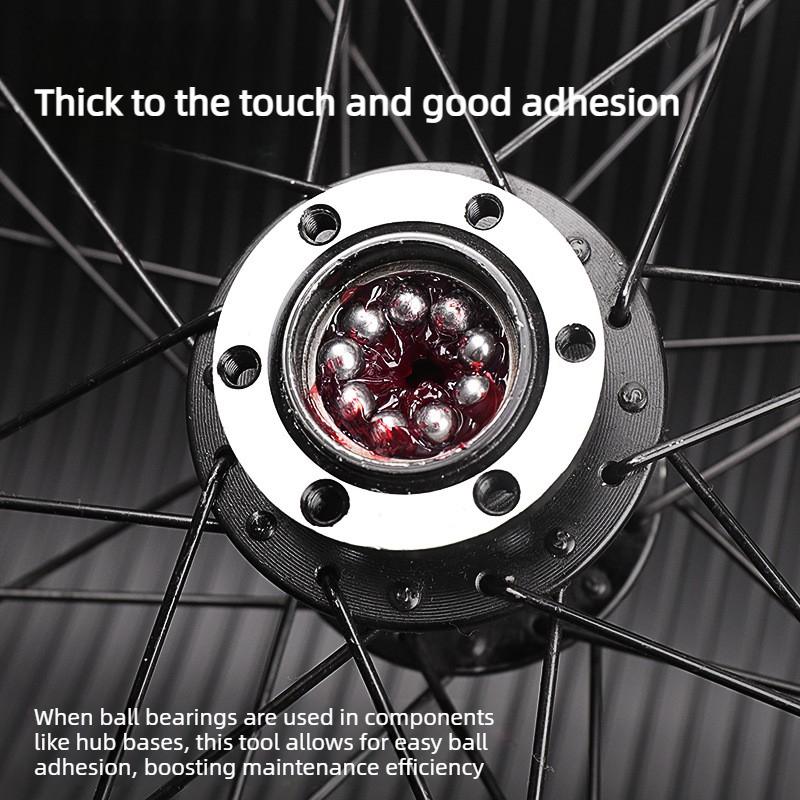 Bicycle Grease, mountain bike grease, drum axle bowl assembly baseplate ball bearing, Bicycle Wheel, Bicycle Maintenance