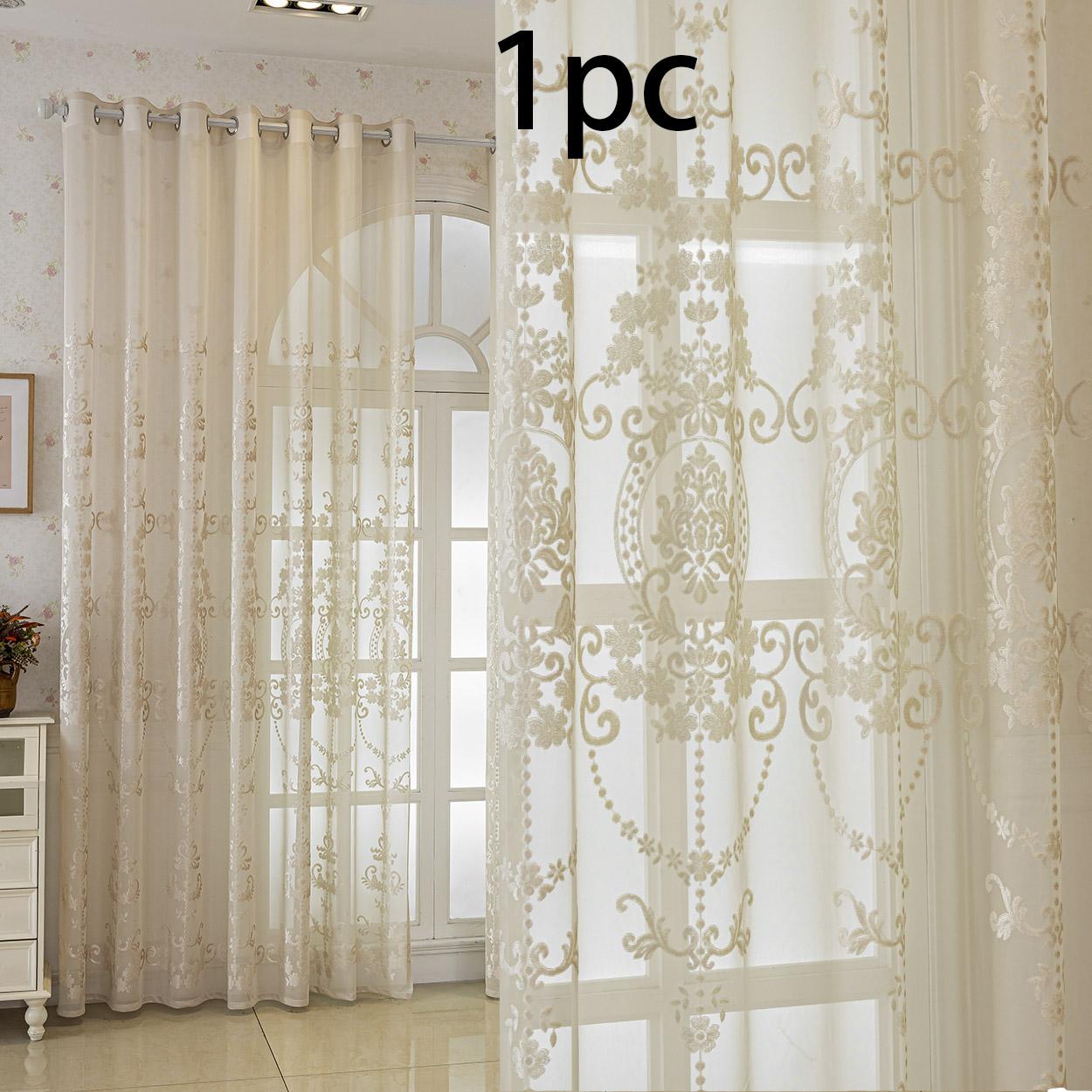 Geometric Pattern Curtain, 1 Panel Modern Simple Window Curtain, Home Decorative Curtain, Home Decoration Curtain, Home Textile for Living Room, Balcony, Bedroom or Restaurant