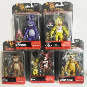 Bear's midnight harem five nights Bonnie/Freddy/Chica/Foxy Action Figure Model Toys Birthday Children's Gifts