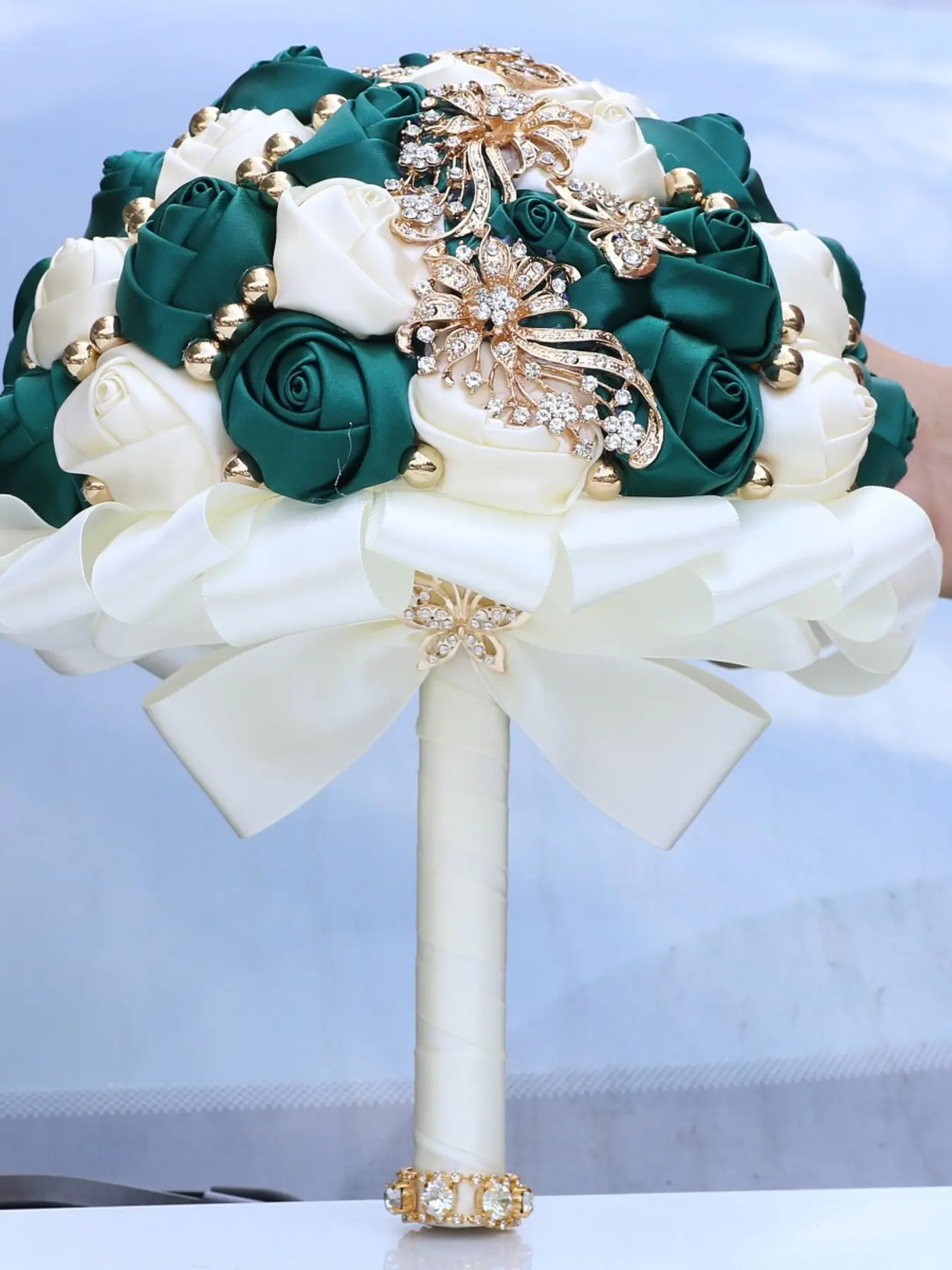 Ivory and Green