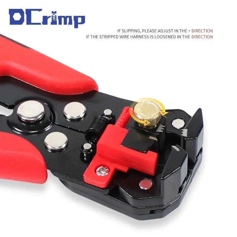 Multifunctional Wire Stripper Tool, Insulated Cold Press Terminal Crimping Pliers, Precision Durable DIY Project Tool for Home & Professional Use