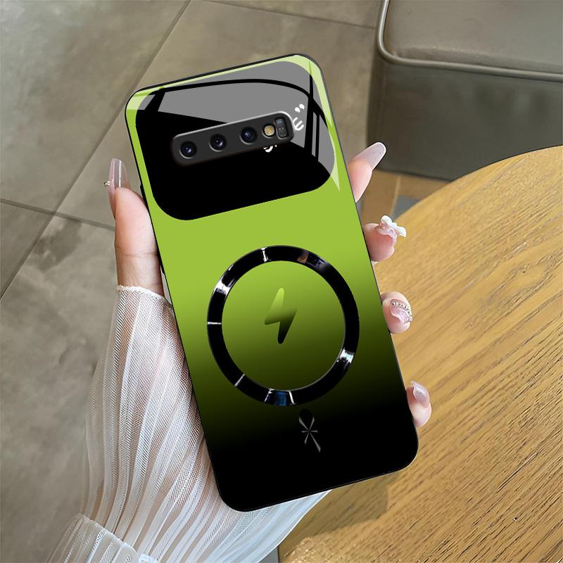 Suitable for [Galaxy S10 4g] high-end phone case🥰，premium design, made with the latest materials, and features built-in magnetic closure. YM99