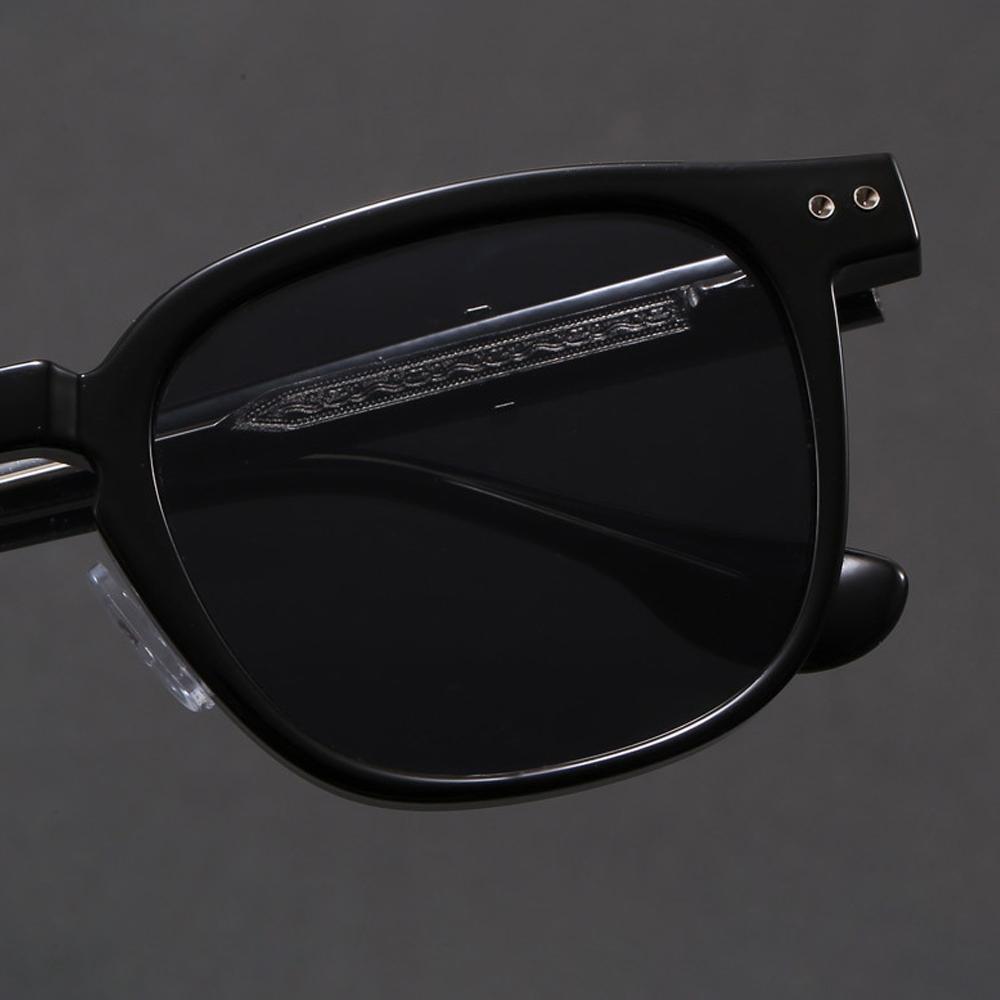 Round Frame Fashionable Glasses with Niche Designs on The Temples Exquisite and Simple Style Unisex Glasses Suitable for Commuting and Travel