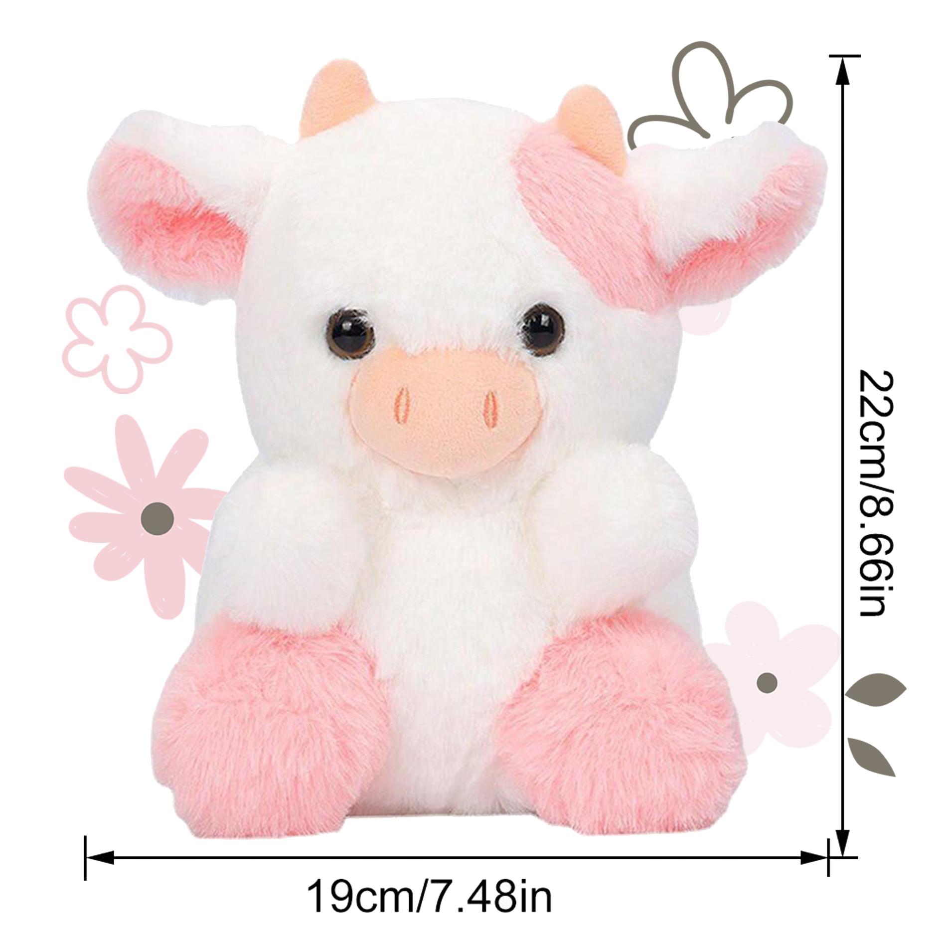 Cute Cow Design Plush Toy, Stuffed Plushie Doll, Stuffed Animal Toy For Kids Fans Gift, Soft Stuffed Animal