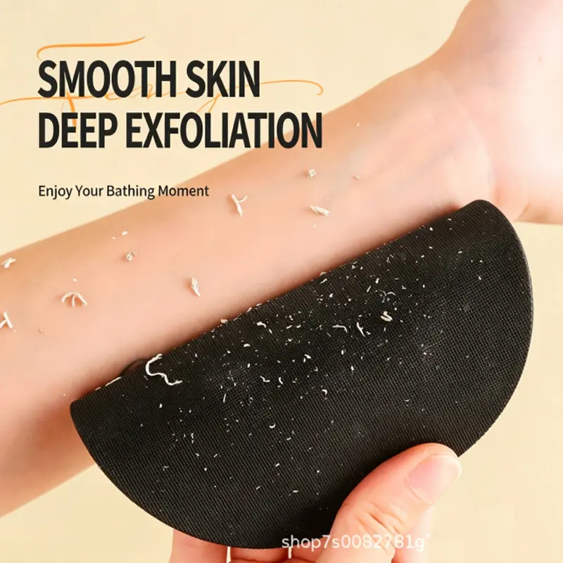 Rubbing towel, round cake, scrubbing leather, bathing and back scrubbing tool, internet famous, suitable for both men and women, painless mud removal and scrubbing tool for lazy people, painless exfoliating and back scrubbing brush, scrubbing towel