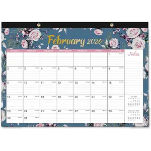 2026 Desk Calendar - Jan 2026 - Dec 2026, 12 Months Large 2026 Desk Calendar, 17" x 12", Desk Pad, Large Ruled Blocks, to-do List & Notes,  Desk/Wall Calendar for Planning or Organizing