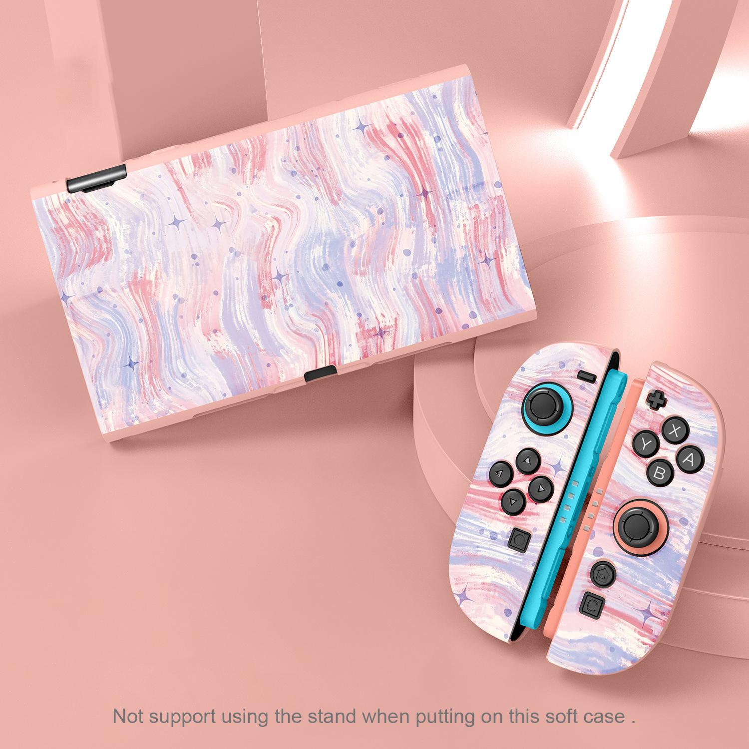 Soft TPU Case for Switch 2 Console Video Game Accessory Protective Cover for Switch 2 Skin Cover