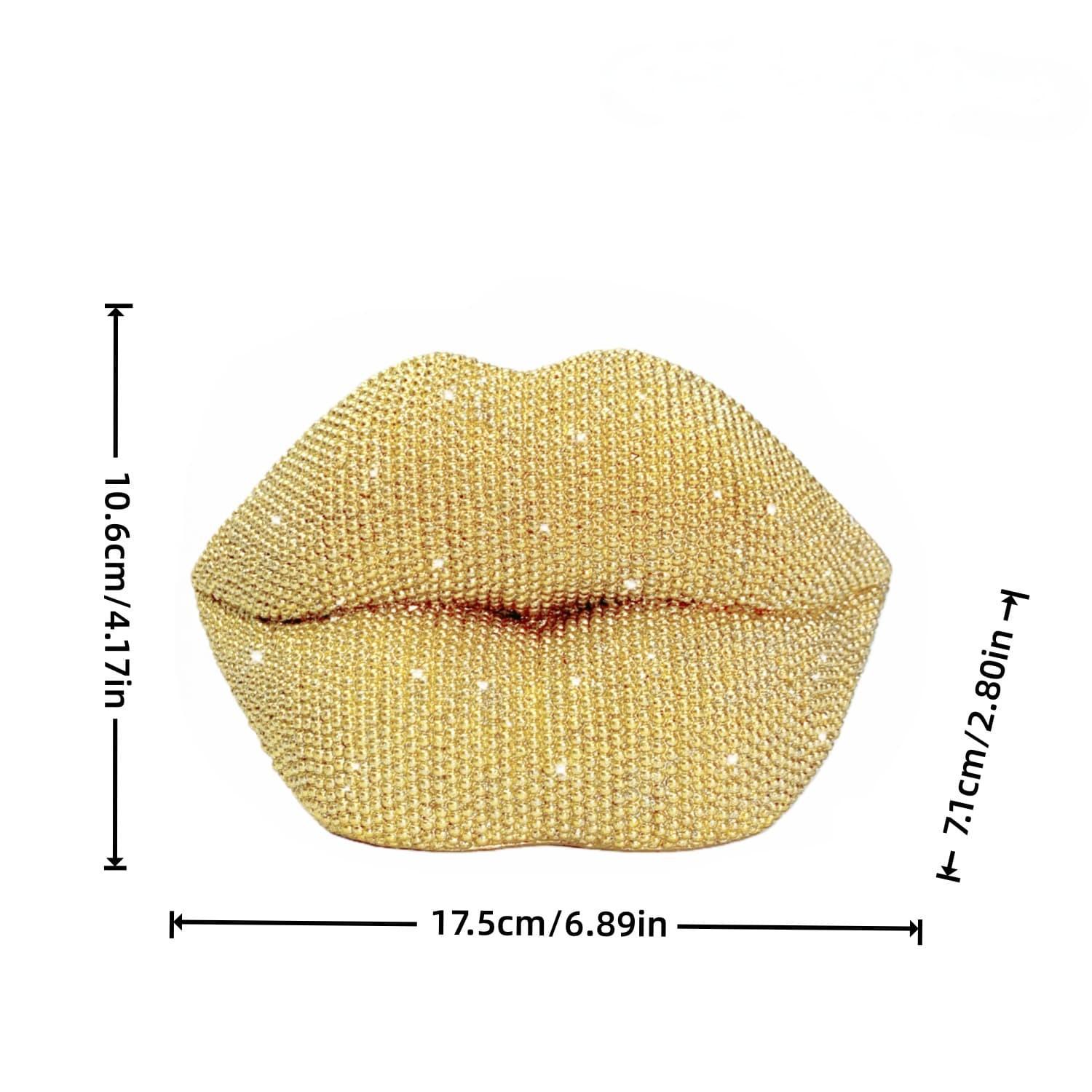 Sexy Lip Statue Ornament, Shimmering Storage Decor, Luxury Makeup Brush Holder, Ideal for Vanity, Bathroom, Christmas Gift