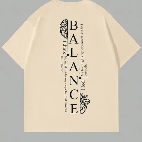 Men's Regular Fit Graphic Print Round Neck Knit T-Shirt Apparel T Shirt, Streetwear Casual Short Sleeve Tee for Summer Daily Wear