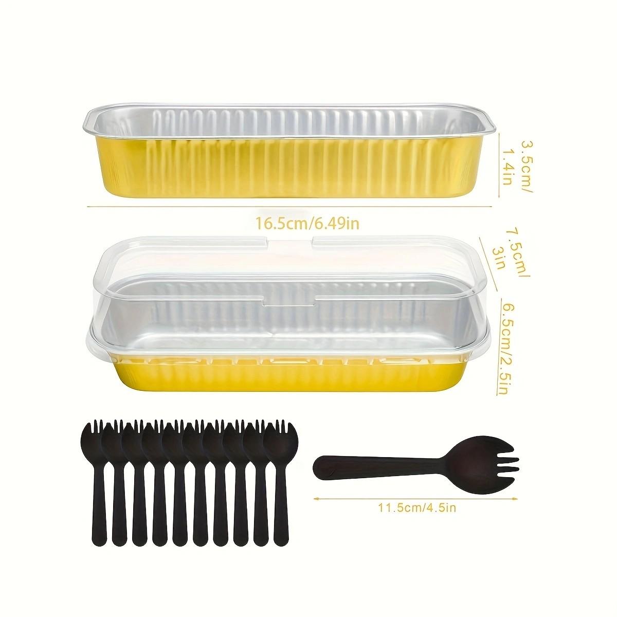 30pcs Aluminum Baking Cup Set, Creative Multi-Functional Sweet Treat Box, Ideal for Cake, Bread, Sushi, Cheese, Kitchen, Party, Holiday