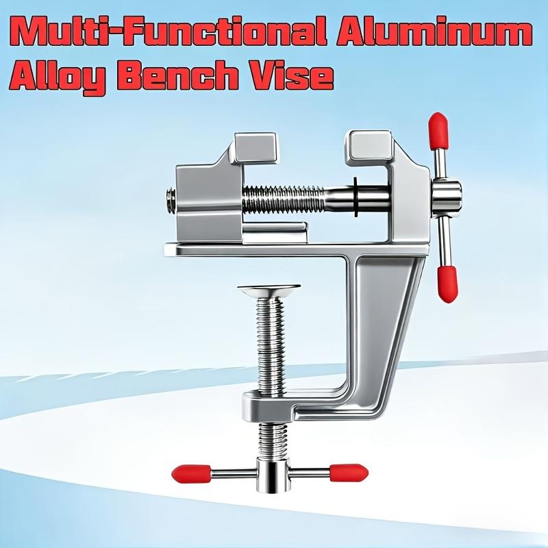 1 household universal mini fixed workbench, Home, multifunctional alloy pliers, mini adjustable desktop fixture, Desk Mount Clamp, suitable for jewelry, electronic products, manual tools, no need for electricity, holiday gifts