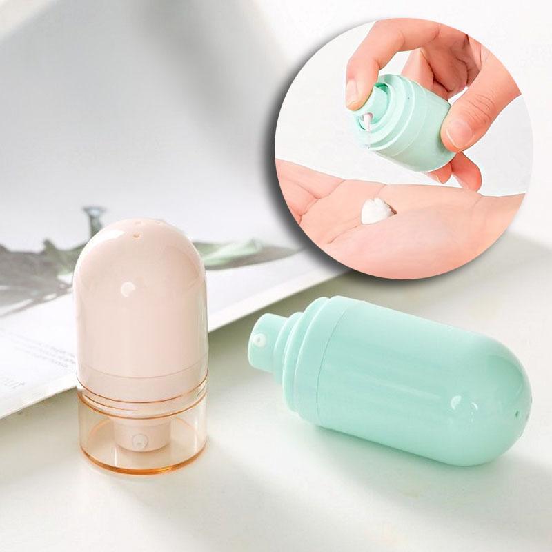 Portable Refillable Cosmetic Makeup Lotion Bottle - Waterproof and Compact, Ideal for Moisturizer, Body Wash, Shampoo, Essential Oil, Conditioner, Hand Sanitizer - Convenient Travel Size