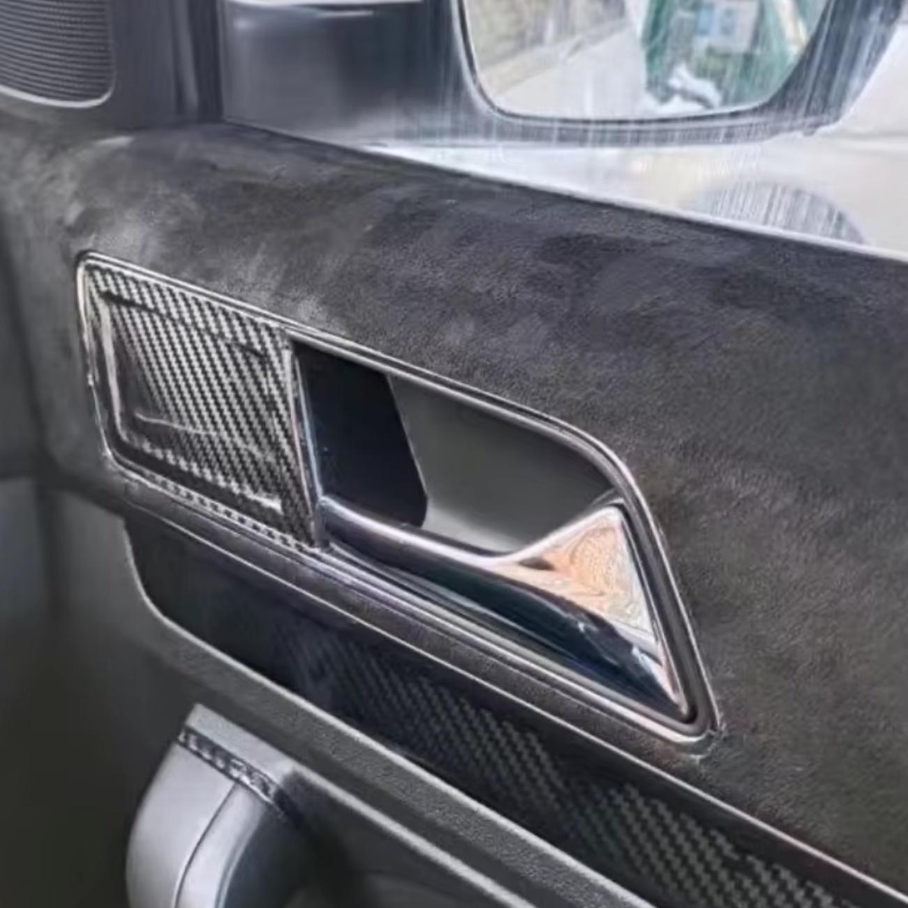 Peel and Stick Suede Leather Wraps for Car Interior and Home Decor - Upgraded, Non-Slip, Durable - 5 Rolls