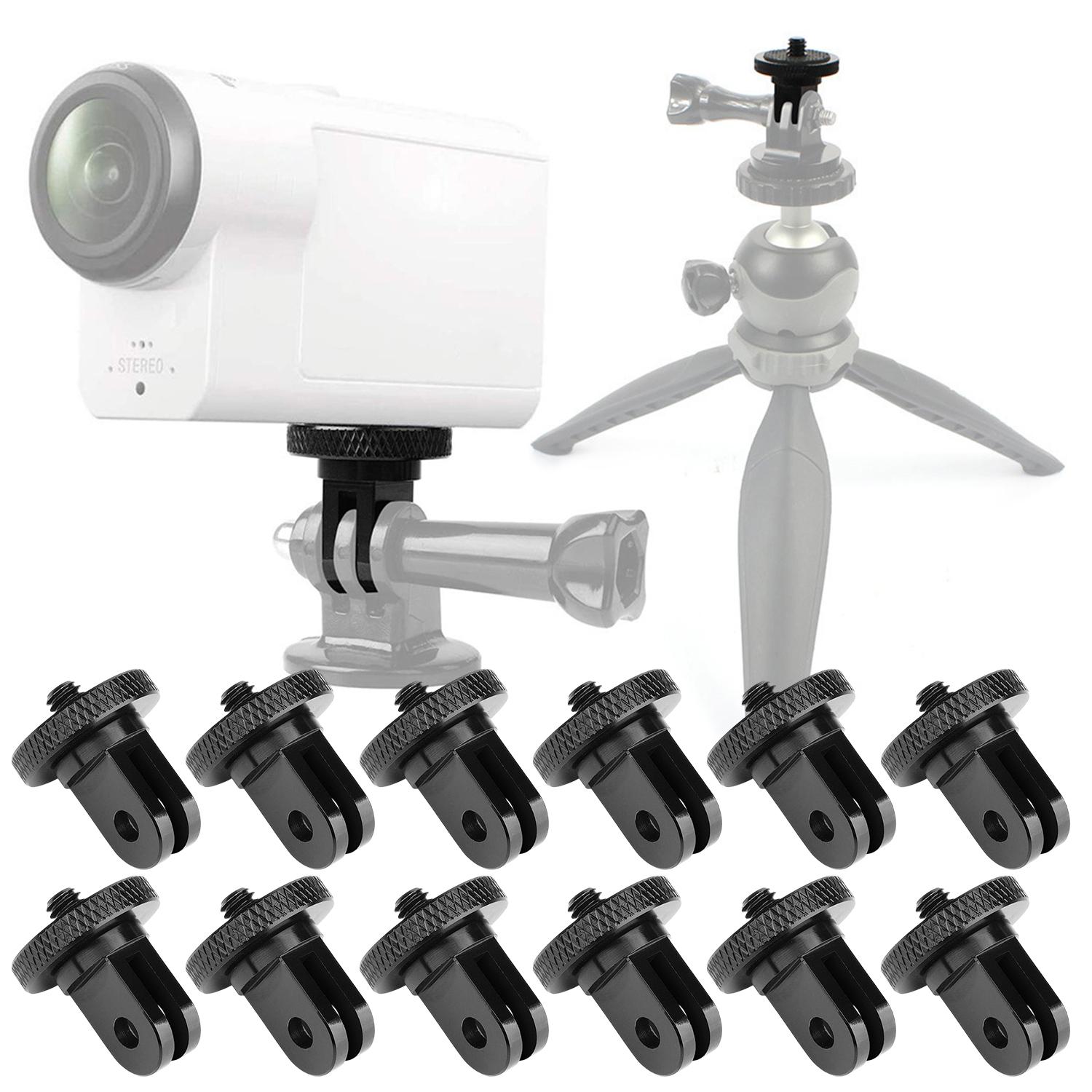 Camera Tripod Mount Screw for Gopro 1/4-20 Screw Conversion Adapter for Gopro Hero 10 9 8 Sports Camera 1/4" Adapter Screw