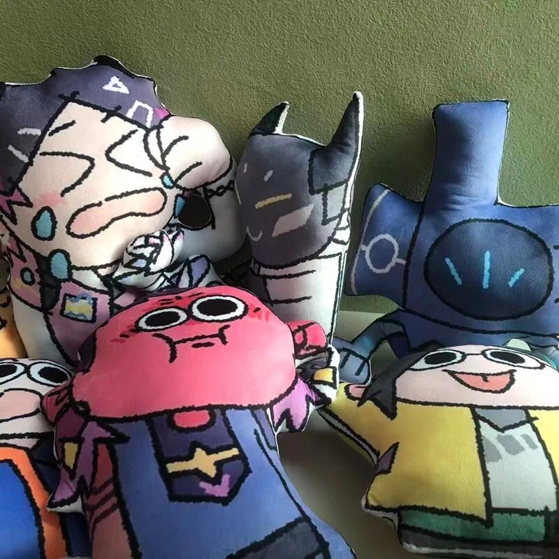 2026 New hot item Hot Valorant Abstract Doll Jett Sage Cosplay Hug Pillow Printing Dopamine Soft Toys Ornament Game Periphery Fans Birthday Gift