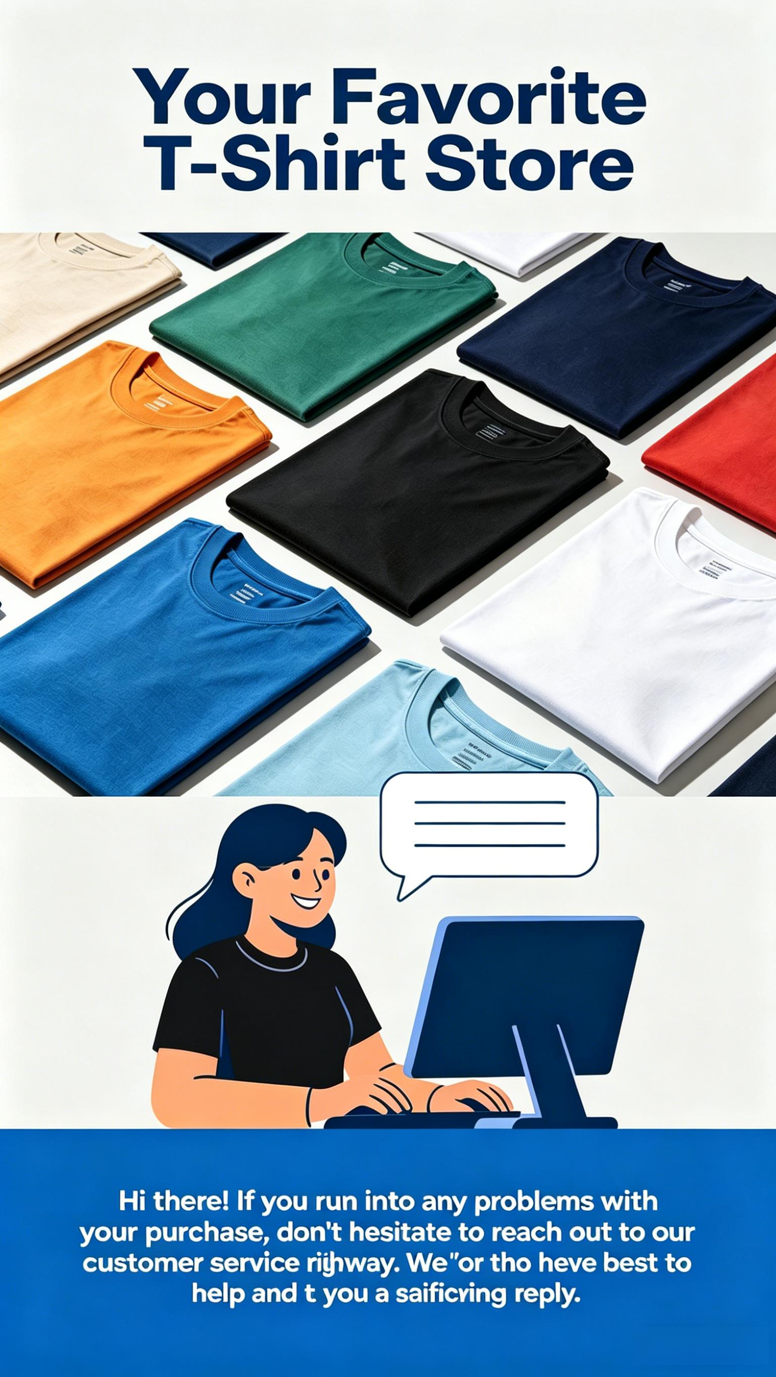 Men's Regular Fit Plain Letter Graphic Round Neck Short-Sleeve Casual T-Shirt, Menswear Casual Wear Top for Daily Wear, Customer Service Contact