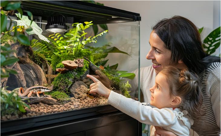 High Intensity UVB Reptile Light Bulb 5W 5.0 6W 10.0 Full Spectrum UVA UVB for Reptiles simulating Sunlight Promote Synthesis of Vitamin D3 in Reptile Pets for Turtle,Lizard,Bearded Dragon,Spider