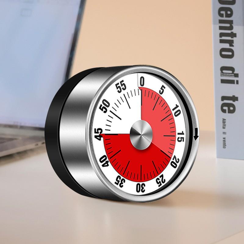 Magnetic Mechanical Countdown Timer, Visible Timer for Classroom, Baking, Teaching, Meetings, Kitchen Cooking, Work